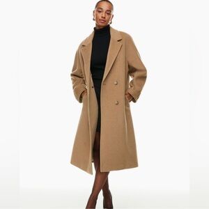 💫Aritzia💫 Slouch Coat **Size 3** Cocoa Sand